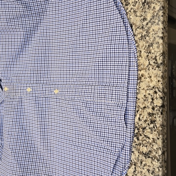 POLO RALPH LAUREN GINGHAM LONG SLEEVE BUTTON-UP SHIRT. SIZE X-LARGE. - Picture 8 of 8